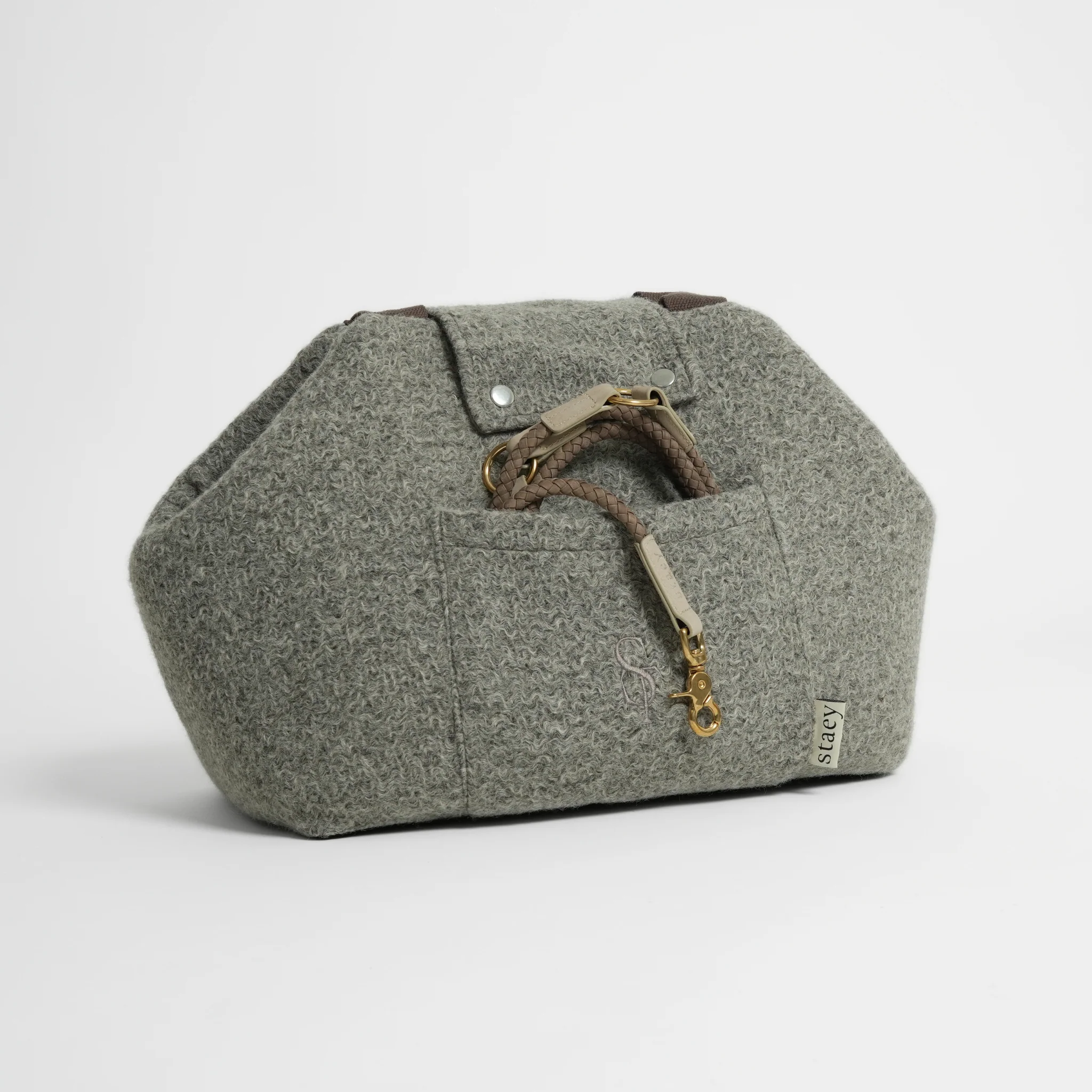 Carrier Bag Curl | Taupe - Image 4