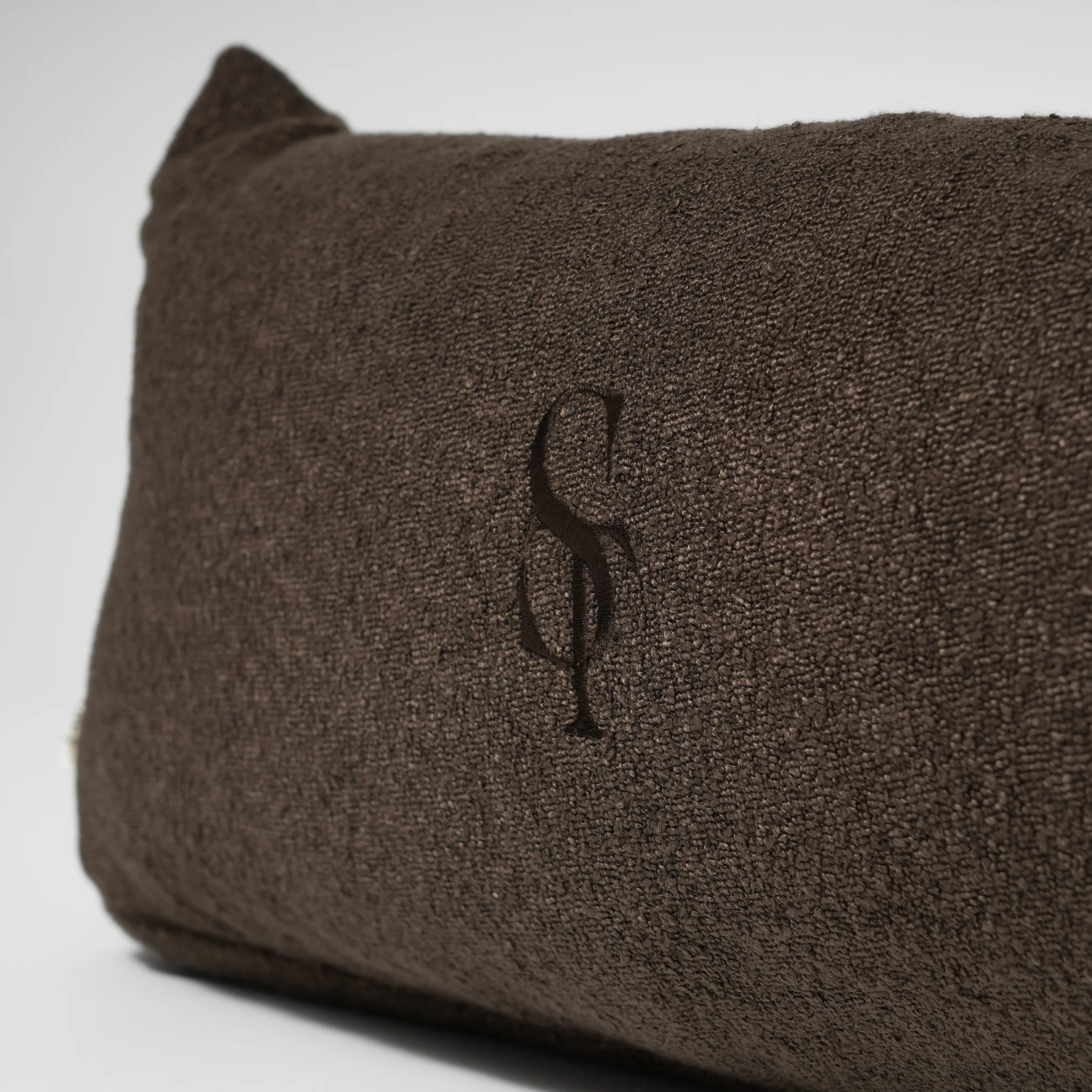 Vera Dog Bed | Chestnut Bouclé - Image 3